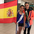 Sara fue la mejor española en el concurso individual de Thiais. DL