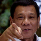 El presidente filipino Rodrigo Duterte.