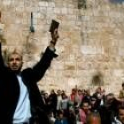 Manifestantes musulmanes piden la suspensión de las obras en torno a la mezquita de Al Aqsa