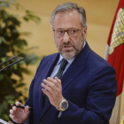 El presidente de las Cortes y de la Fundación de Castilla y León, Carlos Pollán. NACHO GALLEGO