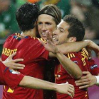 EL PARTIDO ESPAÑA 4- IRLANDA 0, EN IMÁGENES