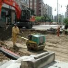 La reparación de la calle Pérez Colino se prolongará durante no menos de diez días