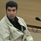 Imagen de El Harrad durante su juicio en la Audiencia Nacional. DL