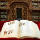 El facsímil está expuesto en la Biblioteca Marqués de Valdecilla