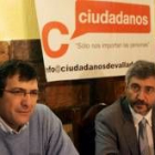 El responsable de Valladolid, Castrillón, y el nacional, Antonio Robles