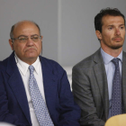 Díaz Ferrán, junto al director de Viajes Marsans, Iván Losada.