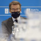 El presidente del PP, Alberto Núñez Feijóo. CABALAR
