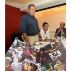 El presidente del Ademar, Carlos Pollán, presentó la campaña en el Hotel Restaurante Toral.