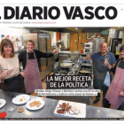 Famosa portada del Diario Vasco, que ha provocado la dimisión del PSE del hijo de Fernando Múgica