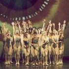 Un instante en la puesta en escena del ballet «La Creación»