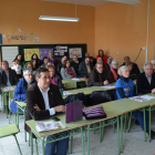 Imagen de la jornada «Mi querida escuela rural», celebrada ayer en Urdiales del Páramo.