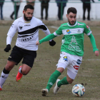 Héctor Taranilla, a la derecha, será baja por lesión para enfrentarse al Real Murcia.