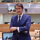 Juan Carlos Suárez-Quiñones, hoy en Bruselas. DL