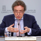 De Santiago-Juárez, durante la rueda de prensa tras el Consejo de Gobierno