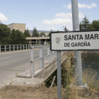 Acceso principal de la central nuclear de Santa María de Garoña (Burgos). DAVID AGUILAR