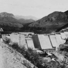 La presa del Porma. El embalse cuenta con 345 hectómetros cúbicos de capacidad. DL