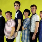Los Cola Jet Set. Segundo por la izquierda, Joaquín F. Spada.
