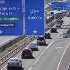 Estado de las salidas de Zaragoza.