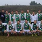 Formación del equipo de La Robla, brillante campeón de la 2.ª División Provincial de Aficionados.