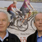 Los hermanos Dardenne, ayer en Valladolid.