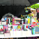 Imagen de la Feria del Libro de Santa María del Páramo del año pasado. MEDINA