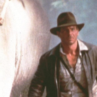 Harrison Ford, en la película de Steven Spielberg 'Indiana Jones y el Templo Maldito'.