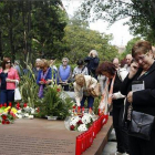 Homenaje a las víctimas del Yak-42 en 2016, en Zaragoza