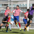 El equipo rojiblanco se vio superado por el burgalés en un partido sin apenas ocasiones.