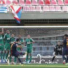 El Barcelona B se llevó los tres puntos en el partido de ida gracias a este gol.