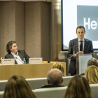 Pedro Duque, en la presentación de la asociación Help, el pasado miércoles 6 de marzo en Madrid.