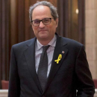 El candidato a presidente de la Generalitat, Quim Torra. Q. GARCÍA