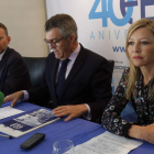 Un momento de la presentación del programa, ayer. MARCIANO
