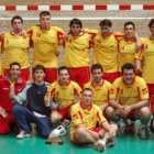 Los componentes del equipo BM Mansilla celebrarán hoy su ascenso