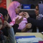 Clases de castellano para mujeres inmigrantes de la entidad Diàlegs de dona, en el 2017