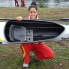 Raquel Carbajo se corona en las aguas del Sella y bate el récord de Mara Santos.