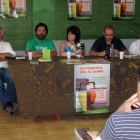 Álvarez, Casado, Cordero, Fernández y Magaz, en el acto.
