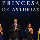El Rey Felipe VI  preside junto a la reina Letizia, la Princesa Leonor y la infanta Sofía la 43º edición de los Premios Princesa de Asturias. CHEMA MOYA