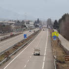 Imagen de archivo del tramo de autovía entre Toreno y Ponferrada, el único construido. ANA F. BARREDO