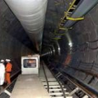 Aspecto de los túneles de Guadarrama, actualmente en una avanzada fase de las obras de construcción