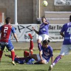 El conjunto morado se mide esta tarde al Benavente. FERNANDO OTERO.