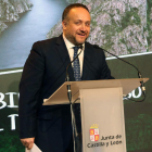 El presidente del Consejo Comarcal, en la presentación. RAQUEL P. VIECO