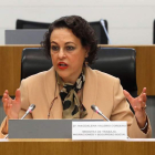 La ministra de Trabajo, Magdalena Valerio. J. J. GUILLÉN