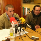 Raúl Fernández dio una rueda de prensa en Ponferrada.