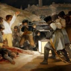 «Los fusilamientos del tres de mayo», obra incluída en la exposición