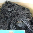 Foto de archivo de cables robados en la comarca.