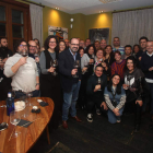 El restaurante Muna de Ponferrada acogió el encuentro con la prensa. L. DE LA MATA