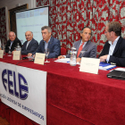 Un momento de la asamblea general ordinaria de la Fele, celebrada ayer en el Conde Luna