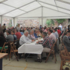 Los asistentes disfrutaron de una comida de convivencia en El Espino.