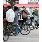 Una de las últimas salidas del colectivo Bici crítica.