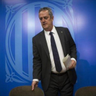 Joaquim Forn, el 31 de agosto en Barcelona.